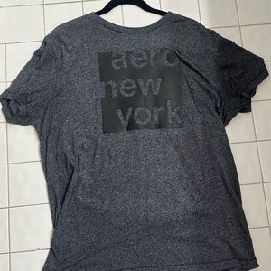 Aeropostale Men gray t shirt.Size L